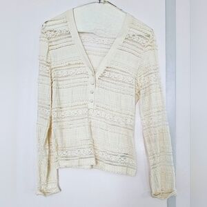 Steve Madden Caterina V-Neck Henley Top